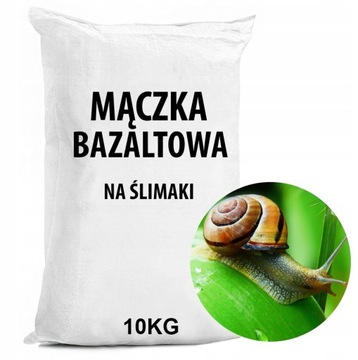 Trutka na Ślimaki Mączka Bazaltowa Nawóz 10KG