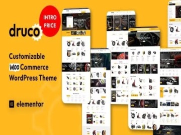 Szablon Druco Elementor WooCommerce WP Theme