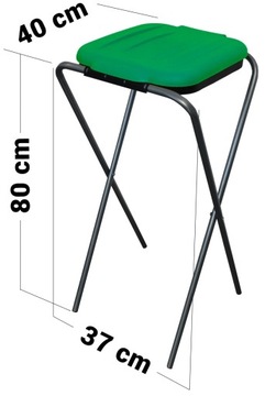 ПОДСТАВКА-КОРЗИНА ДЛЯ РАЗДЕЛЕНИЯ МУСОРОВ НА 1 МЕШОК 120 Л.