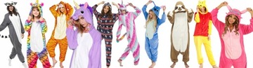 KOMBINEZON ONESIE PIŻAMA DRES KOSTIUM PANDA rozm L