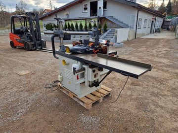 Низкошпиндельный фрезерный станок GOMAD FD-2 с тележкой + 4-х роликовая подача