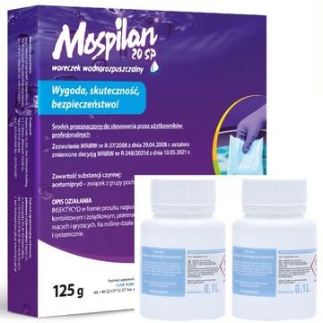 MOSPILAN 20 SP 125g + ADIUWANT =LEPSZA SKUTECZNOŚĆ
