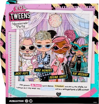 Кукла LOL Surprise Tweens Max Wonder для выпускного 584131