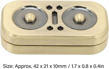 Металлический слайдер Fidget Slider Игрушки для взрослых Инструмент для СДВГ