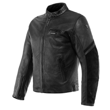 Kurtka Motocyklowa Skórzana Dainese Merak Czarna 58
