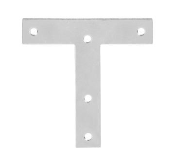 ŁĄCZNIK METALOWY PŁASKI TYP ''T'' 127x127x25x2.0