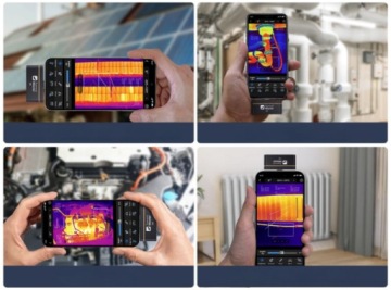 Тепловизор ANDROID+iOS THERMAL MASTER P3 8мм-80м -20°C -600°C ZOOM