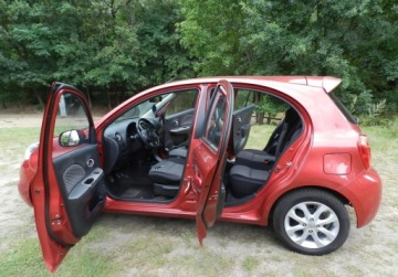 Nissan Micra IV Hatchback 5d Facelifting 1.2 80KM 2014 Nissan Micra ekonomiczna niezawodna SERWIS 1wlasciciel MAX WYPOSAZONA, zdjęcie 19