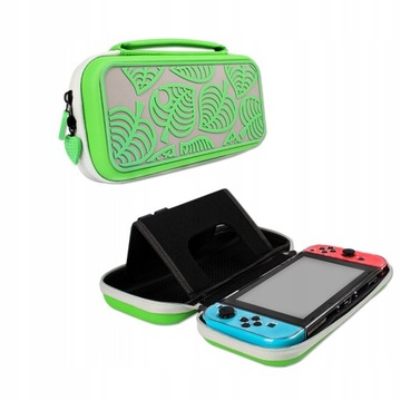 Жесткий чехол для переноски зеленого цвета Nintendo Switch (Anima)