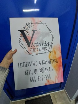 TABLICA dibond 80x120cm SZYLD REKLAMA DIBONDOWA