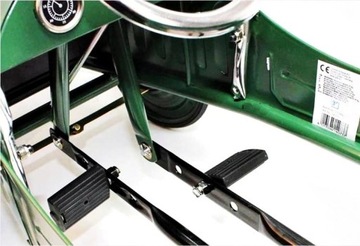 РЕТРО ПЕДАЛЬНАЯ МАШИНКА ДЛЯ РЕБЕНКА, ЗЕЛЕНАЯ