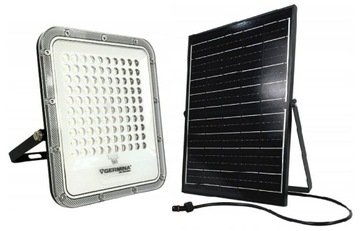 Naświetlacz LED z panelem solarnym 100W 5000K