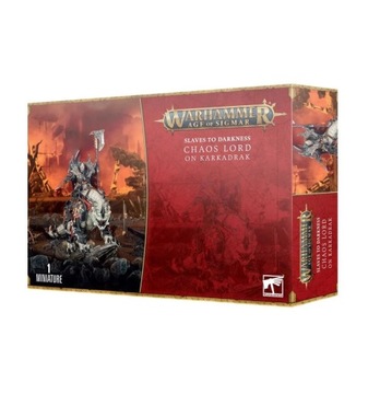 Warhammer SLAVES TO DARKNESS LORD ON KARKADRAK