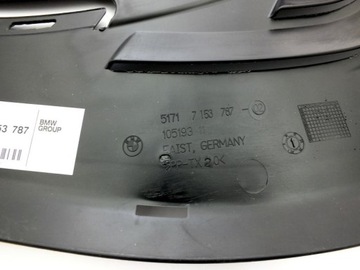 BMW E65 E66 E67 SPODNÍ KRYT NÁRAZNÍKU PŘEDNÍ OE L