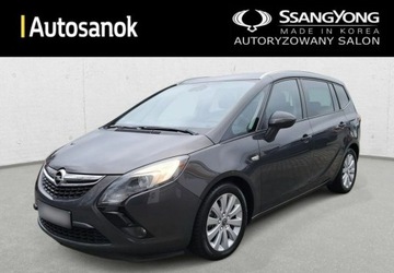 Opel Zafira C Tourer 1.4 Turbo ECOTEC 140KM 2015 Opel Zafira BDB STAN - 7 osobowy - kamera - klima - nawigacja - tempomat