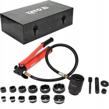 ГИДРАВЛИЧЕСКИЙ РЕЗАК ДЛЯ ОТВЕРСТИЙ В ЛИСТЕ YATO ЛИСТ