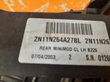 FORD FUSION I 02-05 KLIKA ZÁMEK DVEŘE ZADNÍ LEVÝ 2N11N264A27BL Q2