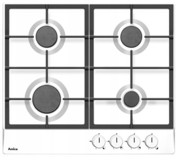 Комбинированный электрический духовой шкаф Amica ED3765171W + газовая варочная панель PGA6100APW