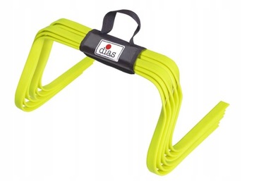 PŁOTKI KOORDYNACYJNE TRENINGOWE 15 CM - 6 SZTUK