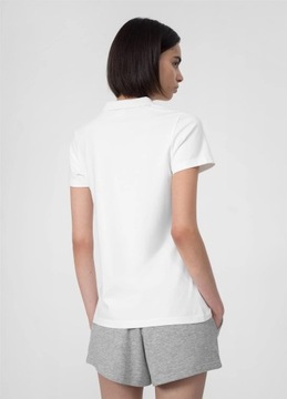 ФУТБОЛКА ПОЛО ЖЕНСКАЯ 4F TSD356 ФУТБОЛКА ПОЛО, БЕЛАЯ M