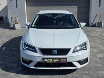 Seat Leon III ST Facelifting 1.6 TDI 115KM 2019 Seat Leon 1.6TDI 116PS Automat Ledy Kamera Sliczny Gwarancja 1.6 Diesel, zdjęcie 37