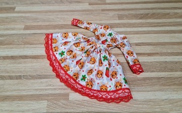 Ubranka dla lalek Sukienka dla lalki modowej Ubranka dla lalek