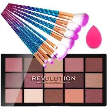 Paleta Cieni Makeup Revolution Zestaw 20 pędzli
