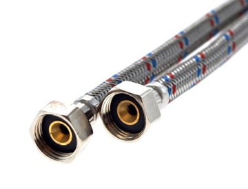 ГИБКИЙ СОЕДИНИТЕЛЬНЫЙ ШЛАНГ EN 13618 PN10 70°C DN8/DN15(1/2) L=200 ТИП 3