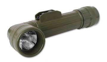 Mil-Tec - Latarka Kątowa R20 - Zielony OD - LED