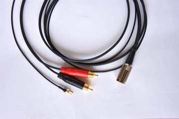 Interkonekt gramofon Mogami DIN 5 RCA 125 widełki