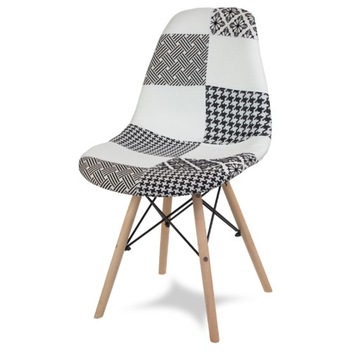DSW KRZESŁO PATCHWORK MILANO DESIGN SALON YA15B
