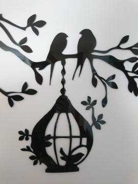 Настенное украшение над диваном 3D Картина A056 ВЕТКА 60х46 см