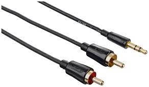 Kabel RCA minijack(3,5 mm) microjack (2,5 mm)1,5 m