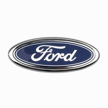 ЭМБЛЕМА ЗНАК Ford 11,5x4,5см-Синий Серебристый