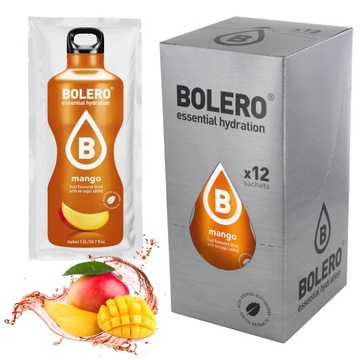 BOLERO DRINK 12x 9g IZOTONIC STEWIA BEZ CUKRU