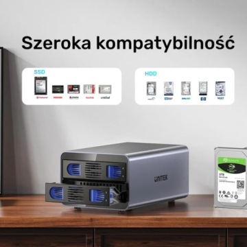 UNITEK S1308C01-EU RAID-корпус для 2,5/3,5