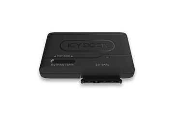 Адаптер ICY DOCK USB 3.2 Gen 2 (Type-C) на 2,5-дюймовый SSD/HDD SATA и NVM M.2