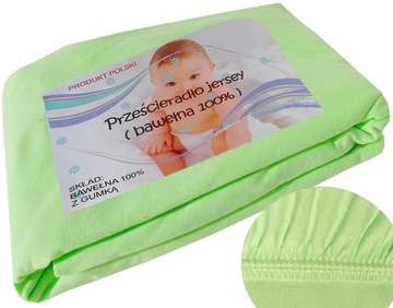 Prześcieradło jersey 70x140 140x70 SUPER JAKOŚĆ PL