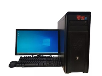 KOMPUTER GTX 970 I5-4690K 16GB RAM WIN10 + MONITOR + MYSZKA + KLAWIATURA