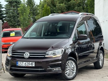 Volkswagen Caddy IV Kombi Maxi 2.0 TDI SCR BlueMotion Technology 102KM 2015 VW CADDY 2.0 TDI 102KM AUTOMAT LIFE High Line / Alcantara / Radar / Kamera, zdjęcie 19
