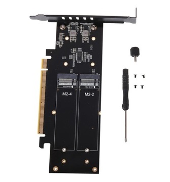 PCI-e X16 — M.2 X4 NVME PCI-e 3.0 X4 RAID-карта