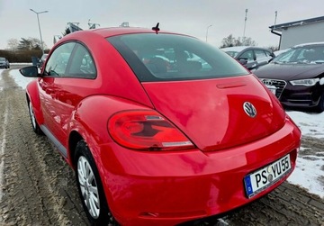 Volkswagen Beetle Hatchback 3d 1.2 TSI 105KM 2012 Volkswagen Beetle 1.2TSI 105KM 6biegow Klima PELNY SERWIS VW Isofix Oplaty, zdjęcie 3