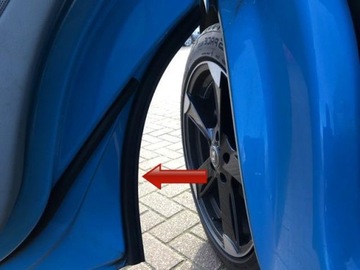 ПРОКЛАДКА ПЕРЕДНЕЙ ДВЕРИ НА КРОМКЕ КОЛЕСНОЙ АРКИ VW TRANSPORTER T5 T6 ЛЕВАЯ