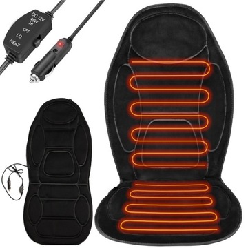 НАГРЕВАТЕЛЬНЫЙ КОВрик ПОДОГРЕВ СИДЕНЬЯ 12В 48ВТ ПОДОГРЕВ КРЫШКИ СИДЕНЬЯ