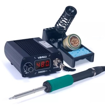 T12 PRECISION паяльная станция Yihua 948DB+II 75W T12 быстрый нагрев LCD