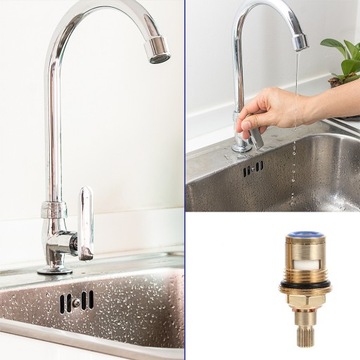 Катушка для кранов горячей и холодной воды для смесителей для ванны 4