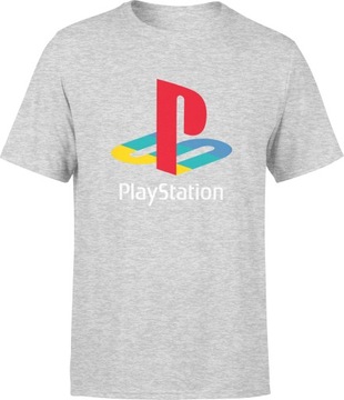 MĘSKI T-SHIRT KOSZULKA PLAYSTATION PS PS5 R. XXL MĘSKA TSHIRT Z NADRUKIEM