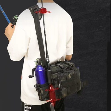 Туристический рюкзак FISHING Vest Тактическая поясная сумка.