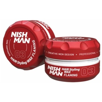 Nishman Pomada 03 Hair Styling Wax Flaming 150 ml