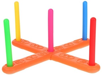 SERSO АКТИВНАЯ ИГРА НАВЫКИ МЕТАНИЕ КОЛЬЦЕВ НА ПАЛОЧКАХ